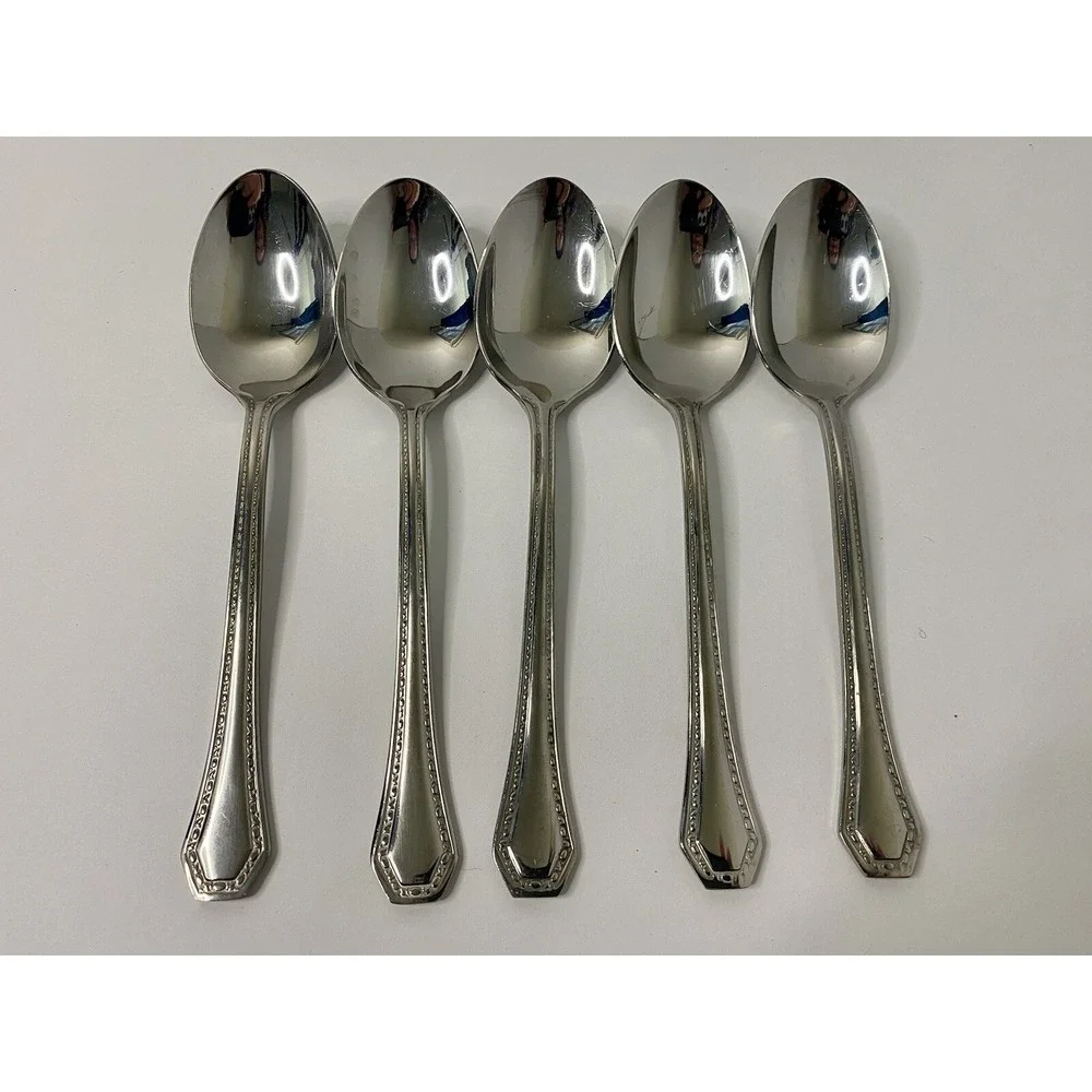 Reed & Barton COPLEY 5 Teaspoons Stainless Steel Flatware Replacements